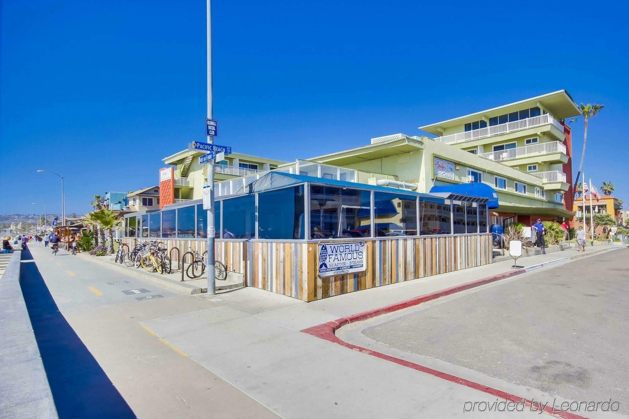 סן דייגו Surfer Beach Hotel מראה חיצוני תמונה
